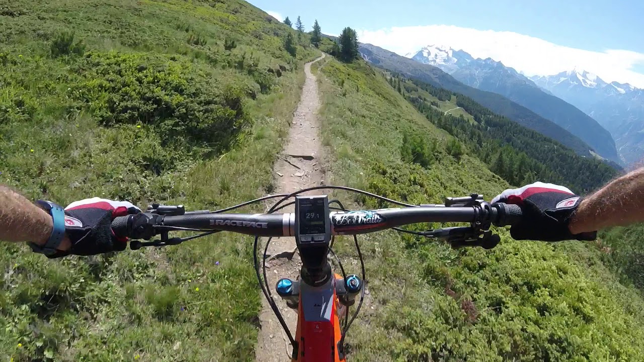 E-bikes trails tours in Wallis with www.besttrails.ch