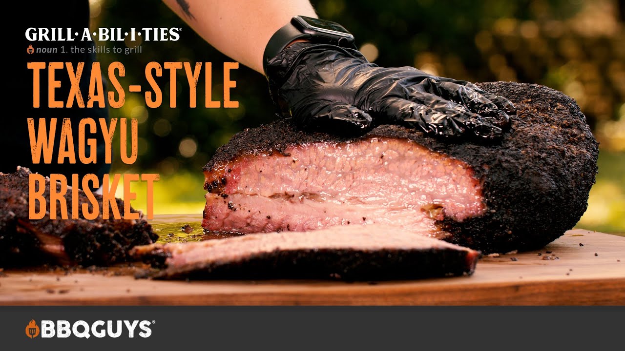 How to Smoke a Texas-Style Wagyu Brisket on a Weber Kamado BBQ | Master Grillabilities | BBQGuys