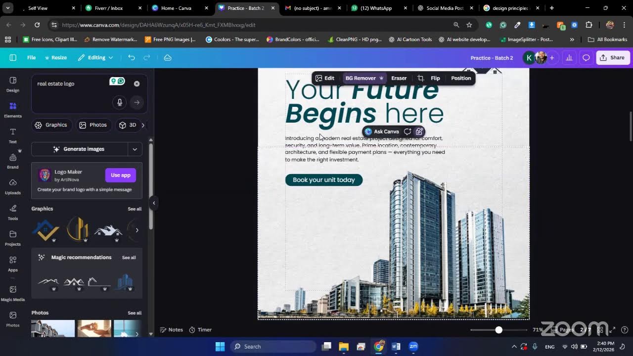 Graphic Designing Class - Batch # 2 - Lecture # 4