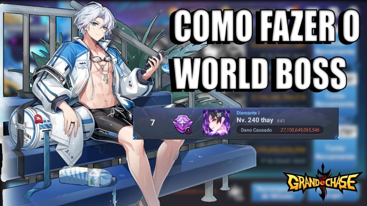 COMO FAZER TODAS AS FASES DO WORLD BOSS - GRANDCHASE MOBILE