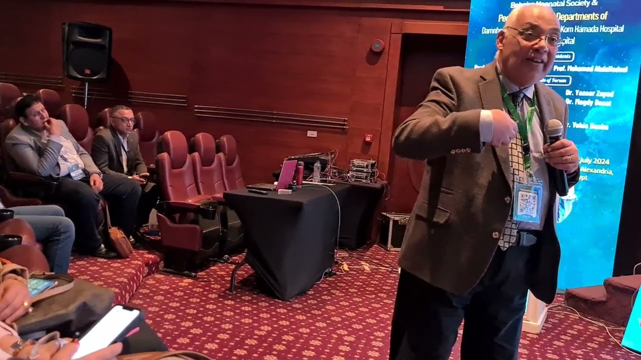 محاضرة الأستاذ الدكتور أحمد إسماعيل لشرح الأشعة التليفزيونية على الصدر للأطفال حديثي الولادة