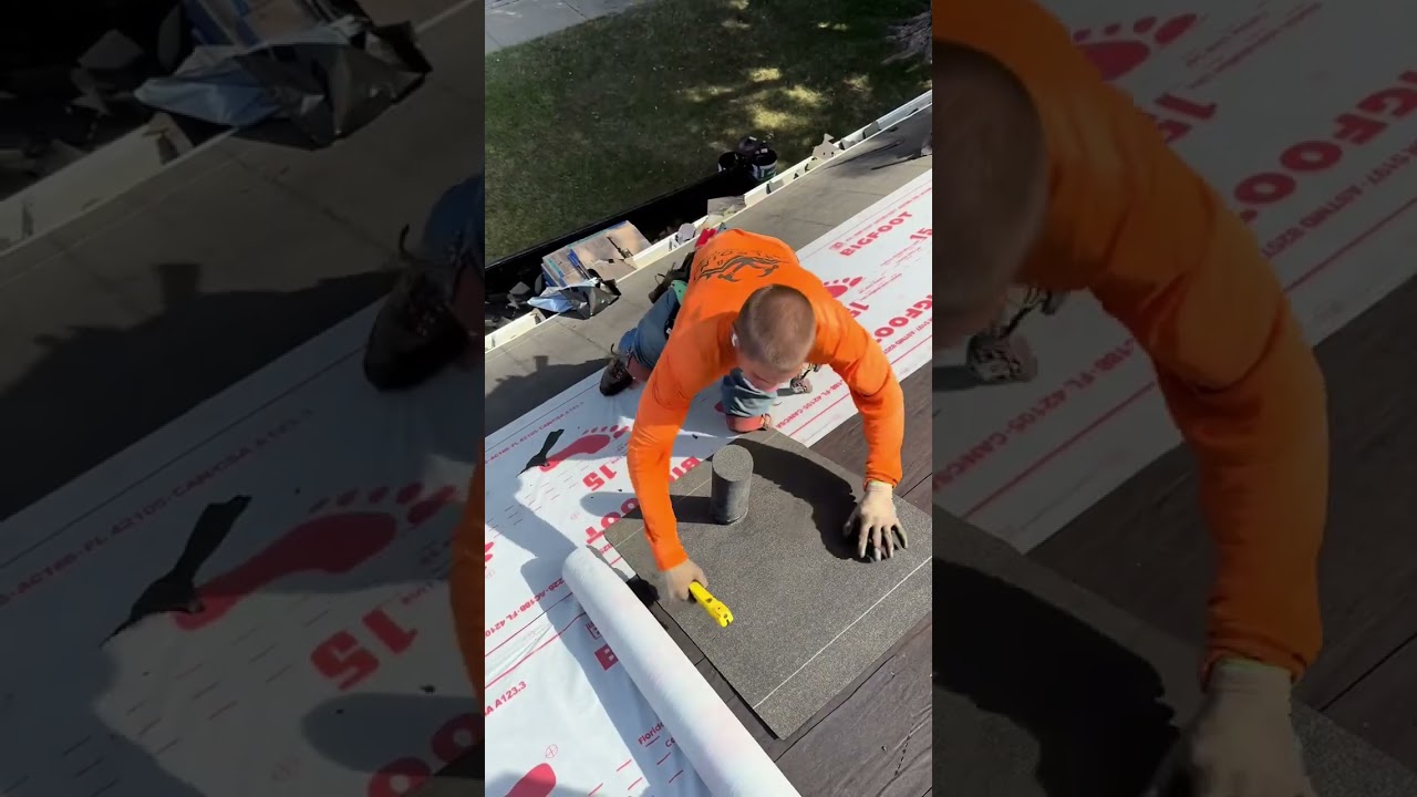 Roofing ASMR