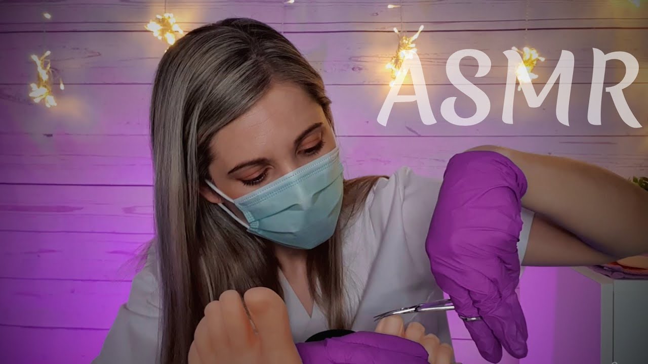 Clínica ASMR | Podóloga Arregla tus piesitos | RP Médico Realista en español