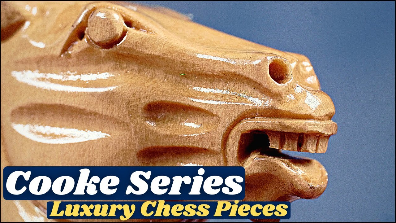 The Cooke Series Luxury Chess Pieces - 3.625