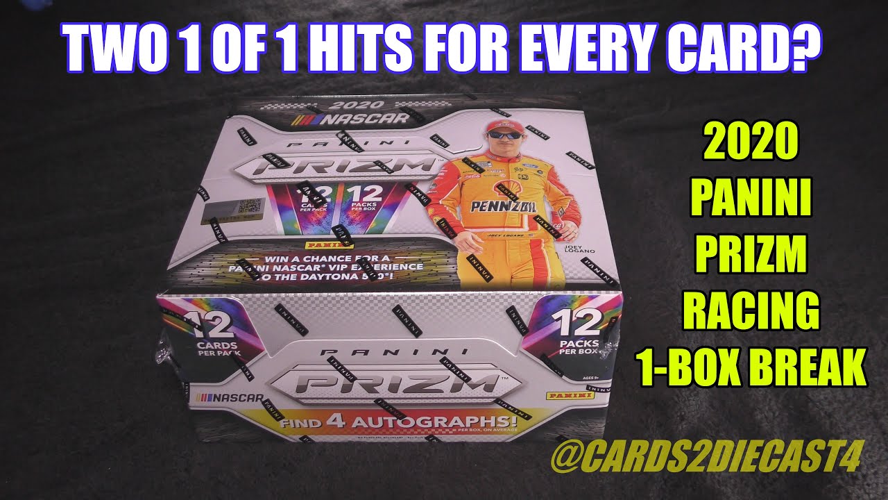 2020 Panini Prizm Racing (NASCAR) 1-Box Break