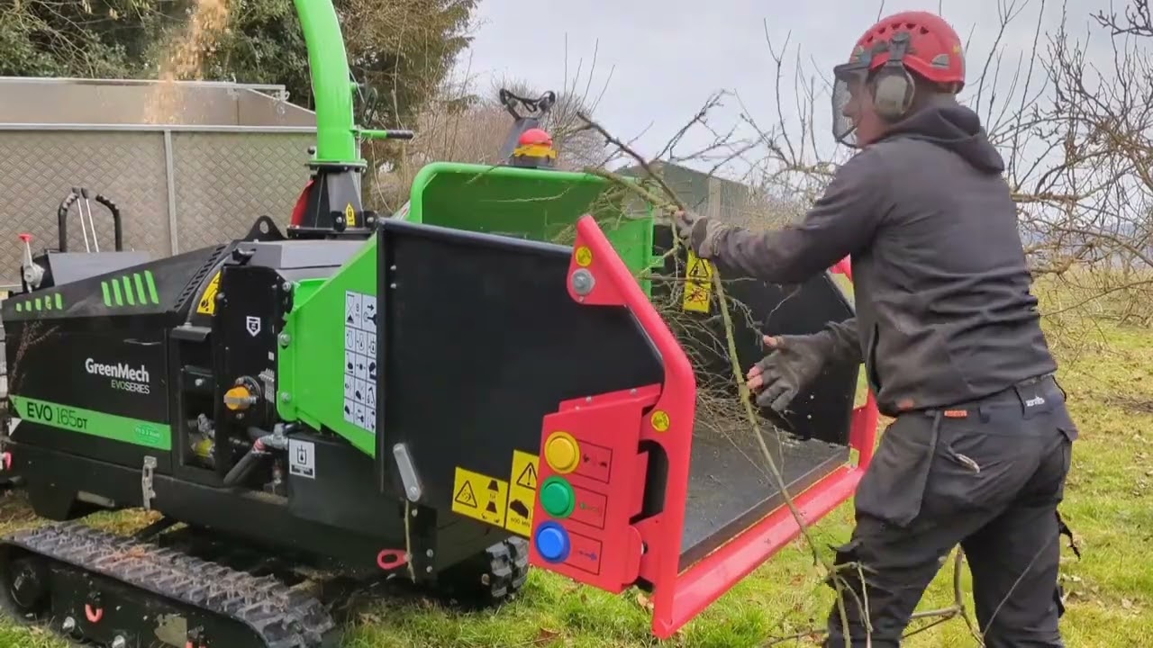 Greenmech Evo165DT in action