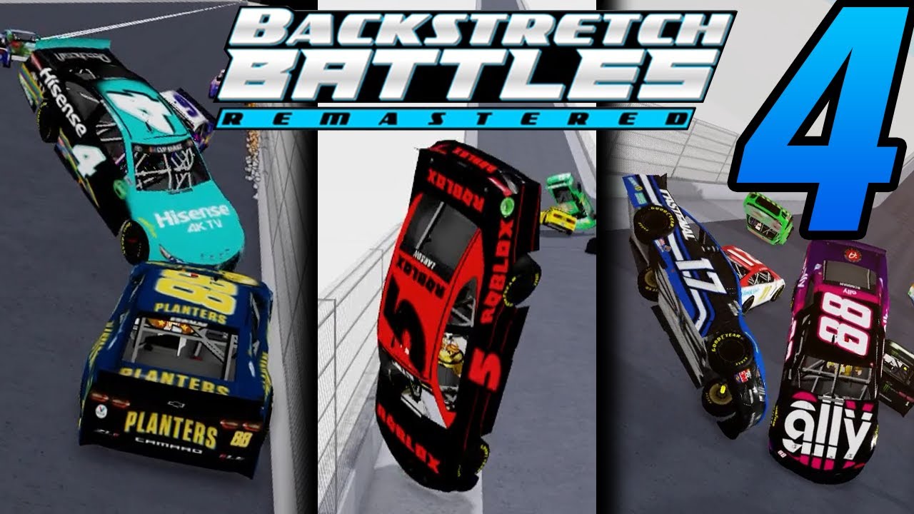 Backstretch Battles Remastered Crash Compilation 4