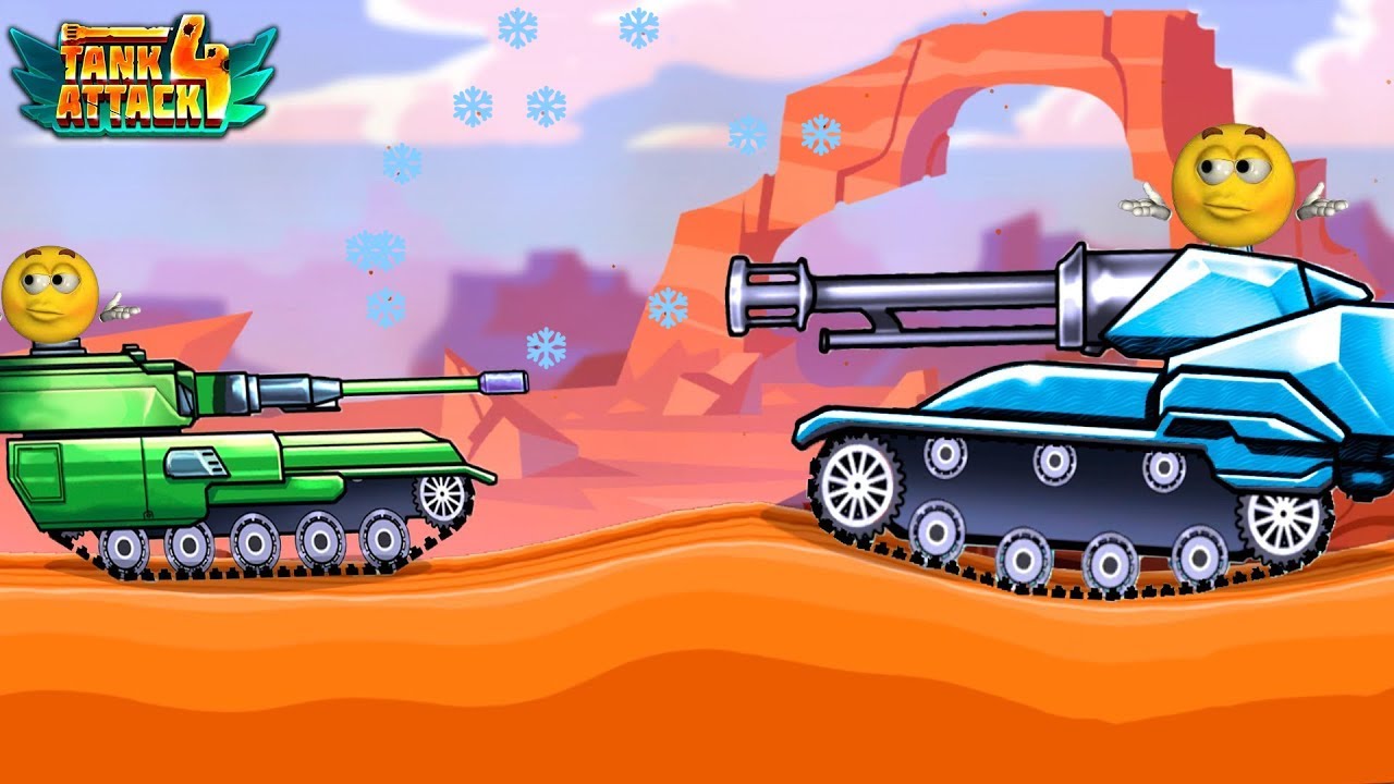 Tank Attack 4 mod (unlim money) apk - NOOB | HACK ? Android/IOS Gameplay №28