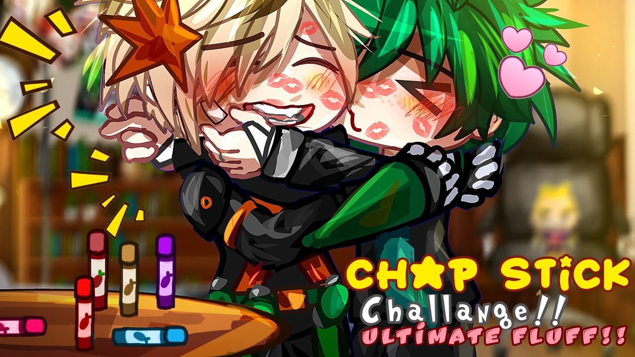 💋 Bakudeku Chapstick Challenge! 💄 || Married Bakudeku AU || Ultimate fluff!! Alittle spicy..