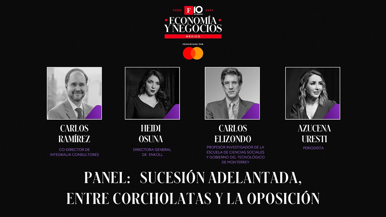 Panel: Sucesi&oacute;n adelantada, entre corcholatas y la oposici&oacute;n