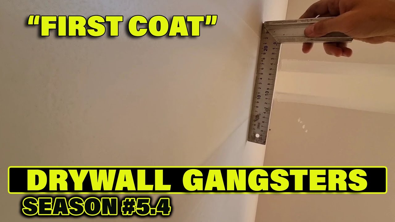 How to get your Drywall Joints Flat: Drywall Gangsters Season 5.4