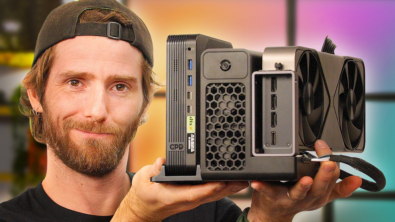 Linus Sebastian and the quest for the computer grail - GPD Box and G2 eGPU