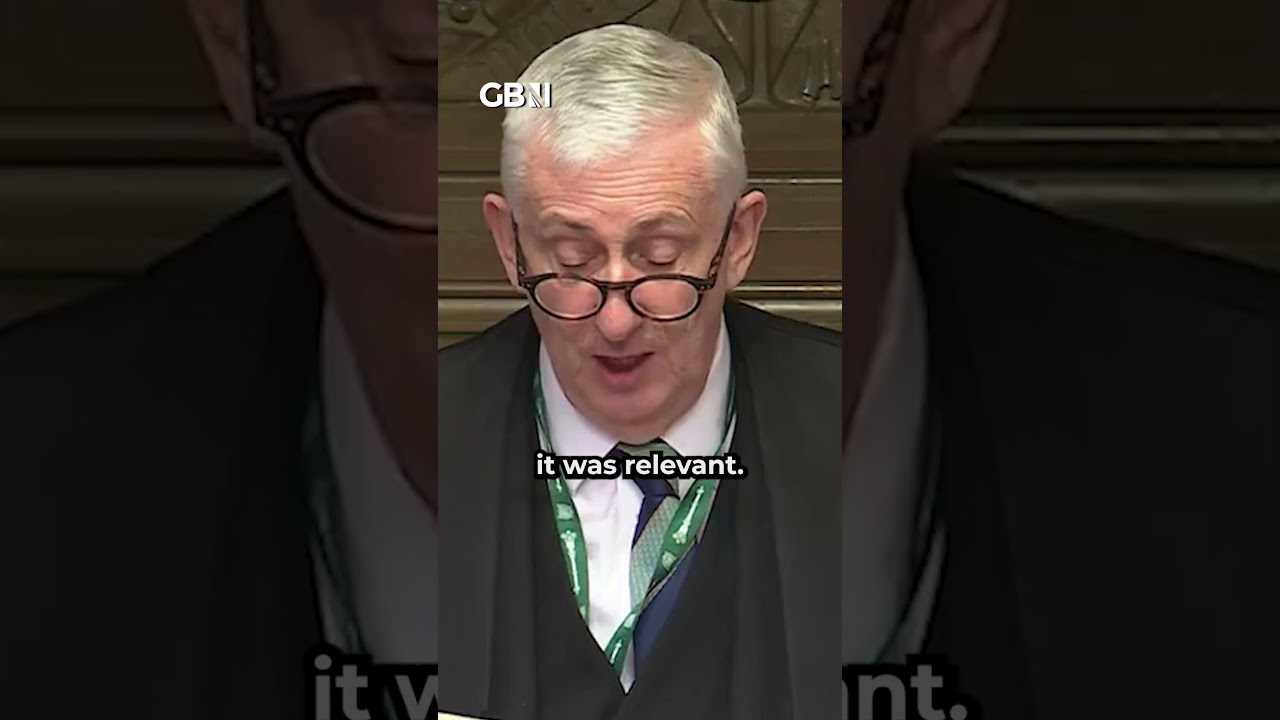 BREAKING: House of Commons speaker confirms he was the source that led to Peter Mandelson's arrest