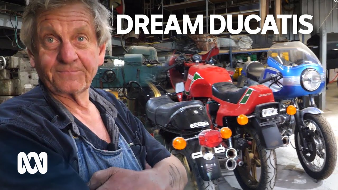 Hollywood calling for Hailwood Ducati replicas built in tiny WA town 🏍️ | ABC Australia