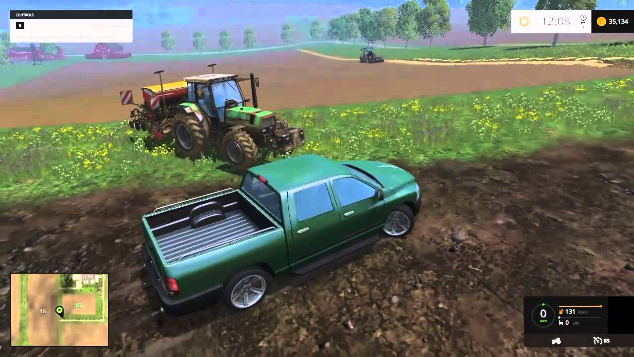 Farming Simulator 2015: начинаем обзор мода!