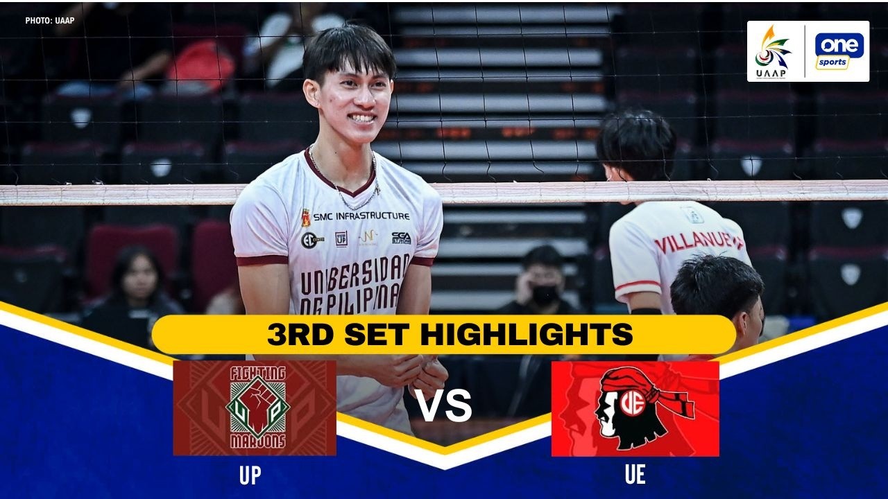 UP vs UE | SET 3 HIGHLIGHTS | UAAP SEASON 88 MEN&rsquo;S VOLLEYBALL | FEB. 14, 2026
