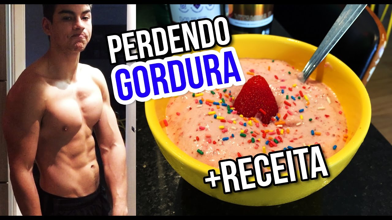 ep. 55 Perdendo Gordura | Buffet, Receita de Sorvete de Morango, | IIFYM