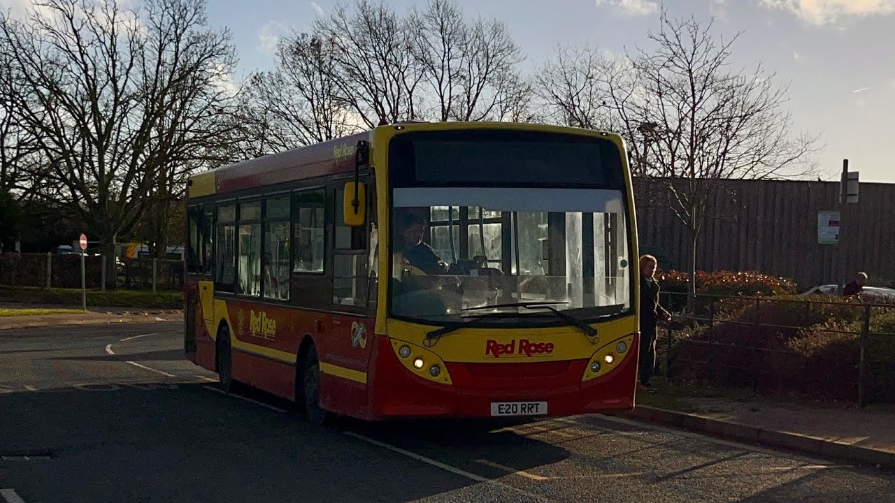 Loud Hoover | Journey on Red Rose Route 9 | ADL Enviro200 (E20 RRT/YX09 FMC)