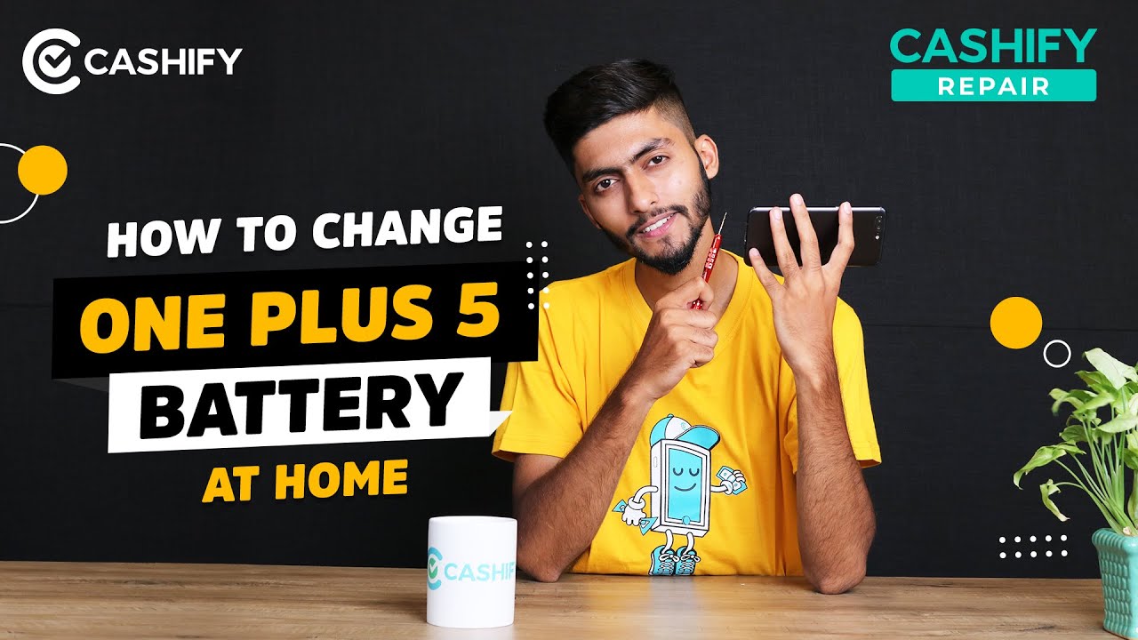 How to change one plus 5 battery at home? | DIY One Plus 5 Phone Battery