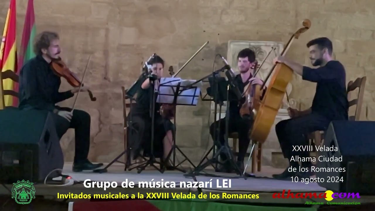 Grupo de música nazarí LEI, 28ª Velada Romances, 2024