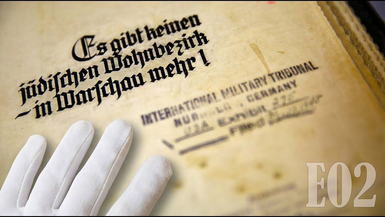 ORIGINAL Stroop Report justifying the Jewish Ghetto in Warsaw, HOW AND WHY WAS IT CREATED? E02