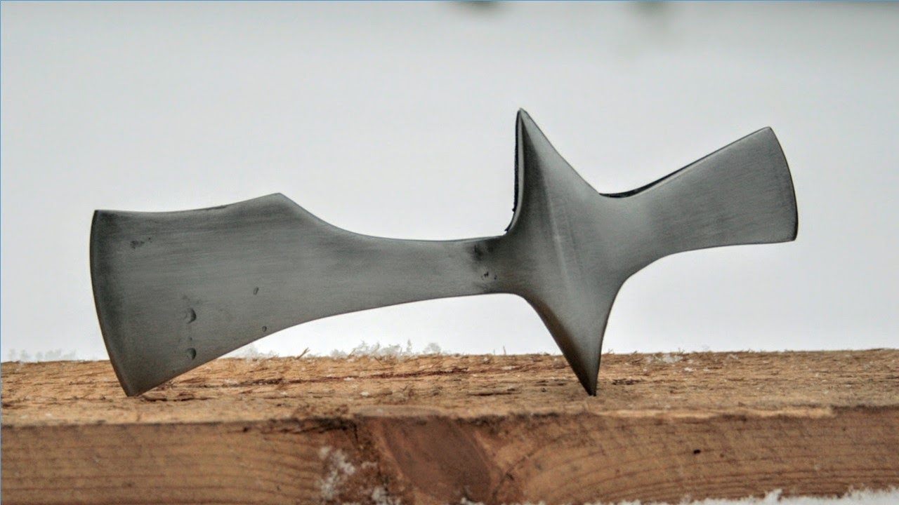 Great Moravian battle axe, how to forge.
