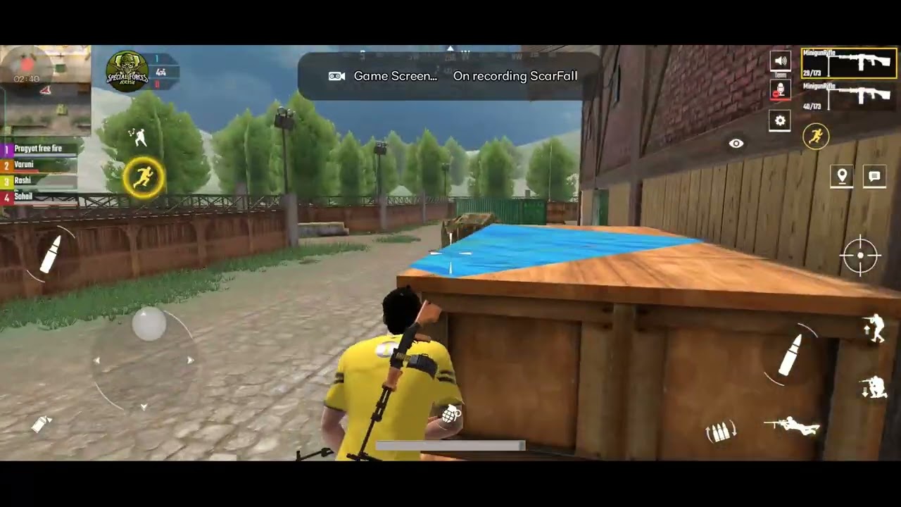 Op gameplay of scarfall op