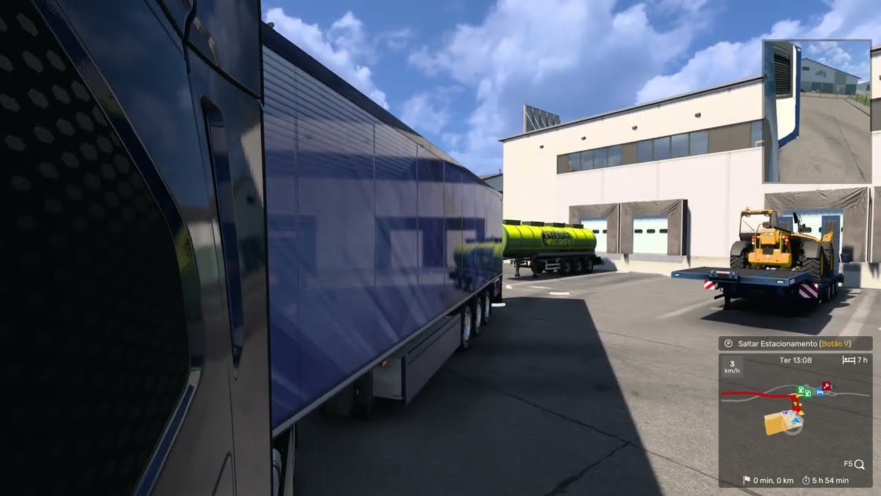 ETS 2 Idu Faraó Kassel (D) para Narvik (N) Final de Viagem