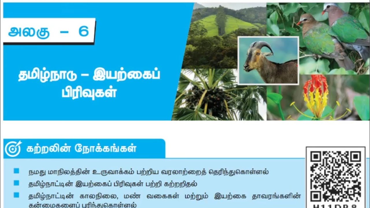 🎯10th Social | Geography  | தமிழ்நாடு இயற்கைப் பிரிவுகள் | Lesson Full Explanation
