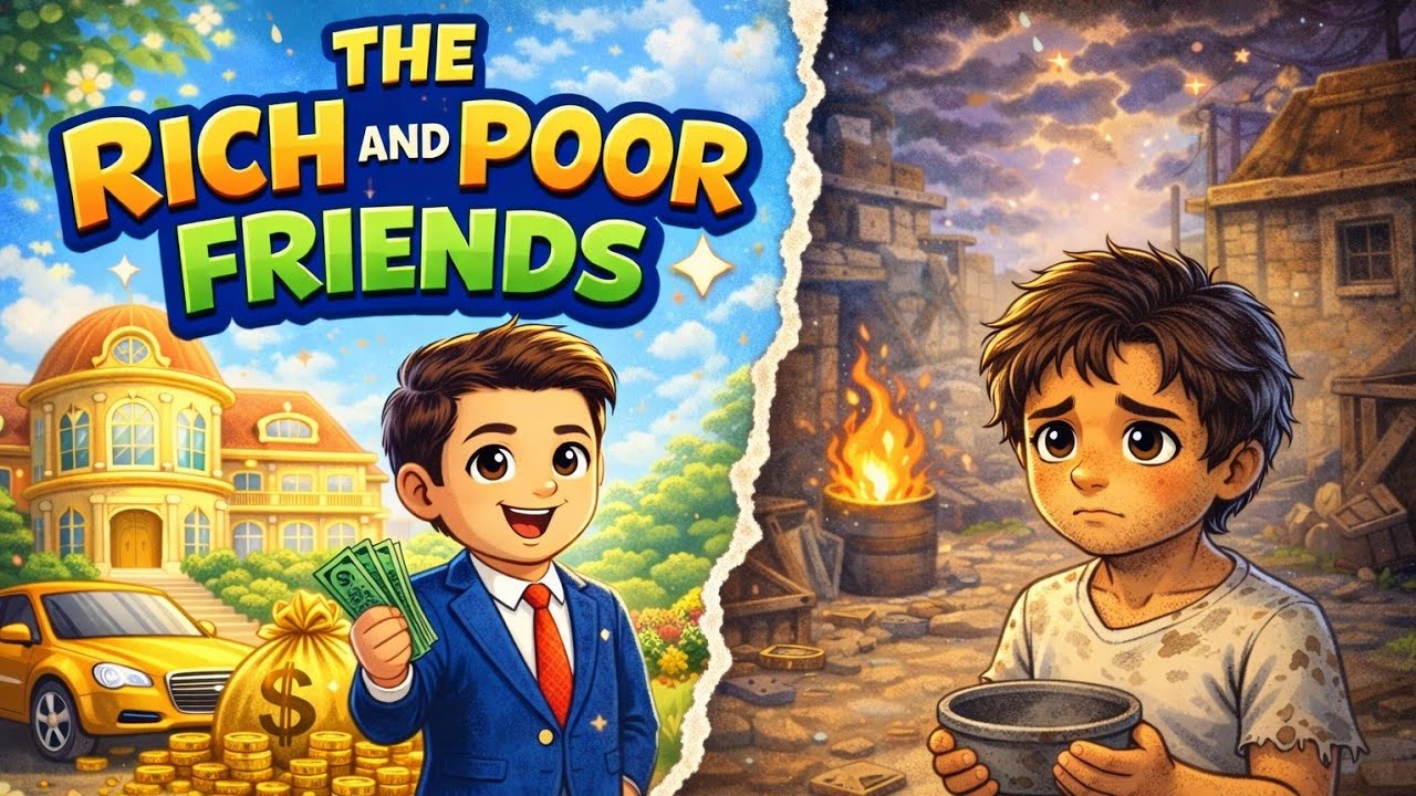The Rich and Poor friends 🧡 