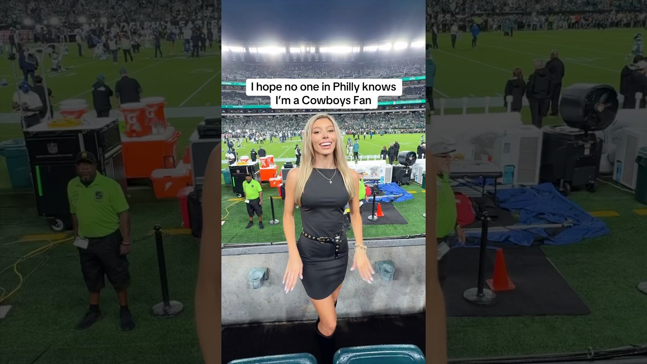 Cowboys fan goes to Eagles Game😅 #nfl #shorts