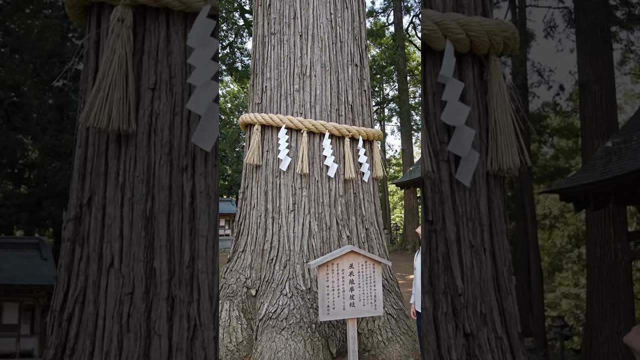What wonderful shrines and look at that tree. 🌲. 