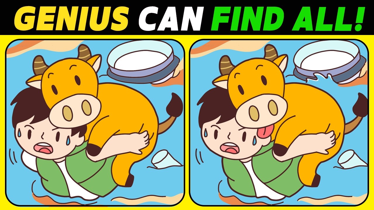 【Spot the difference】Can you find it? Only genius find the difference. No.1464