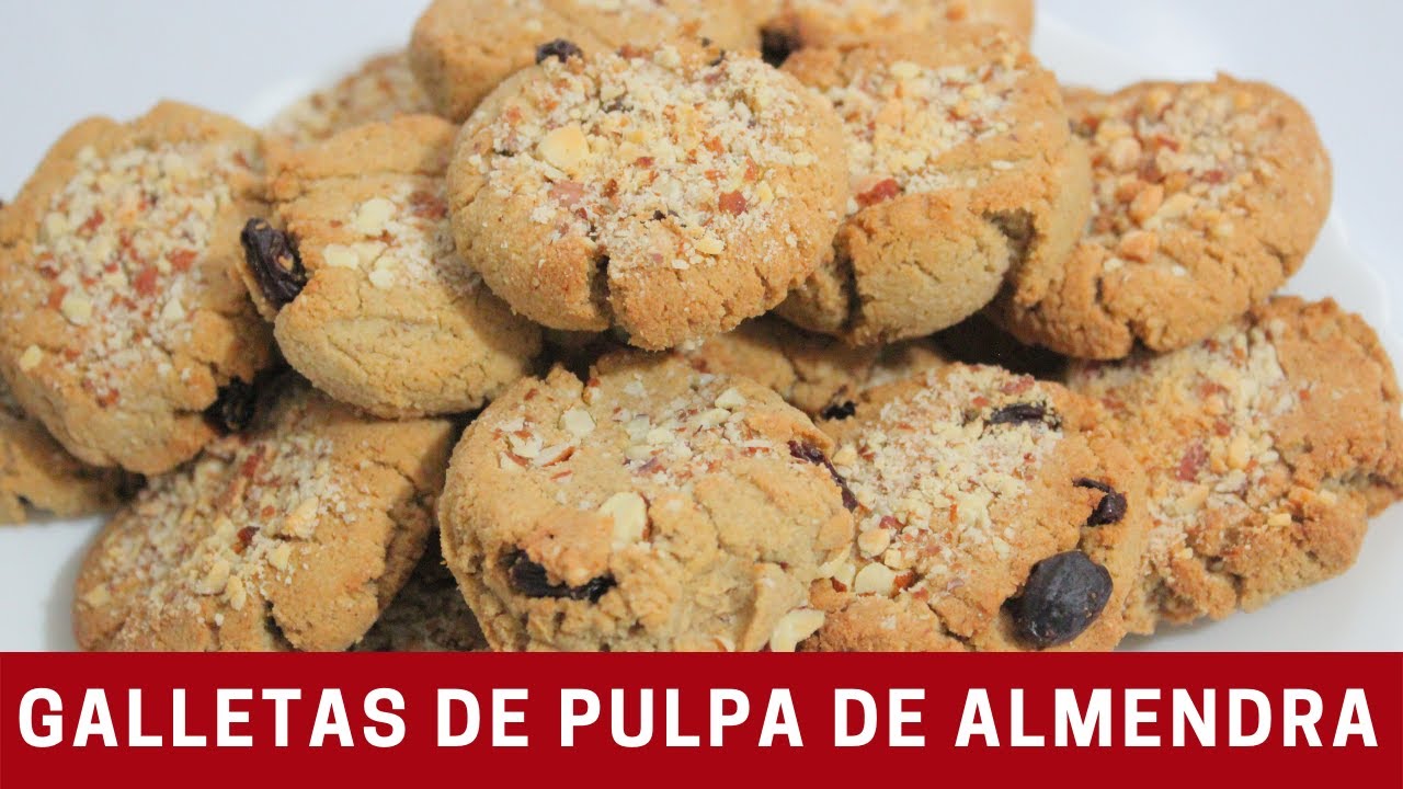 ¡¡RICAS GALLETAS DE PULPA DE ALMENDRA!! -Transición Vegana