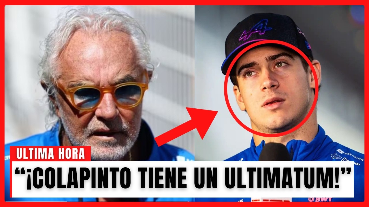 &iexcl;BRIATORE SENTENCIA A COLAPINTO CON EL DURO ULTIM&Aacute;TUM DE ALPINE!