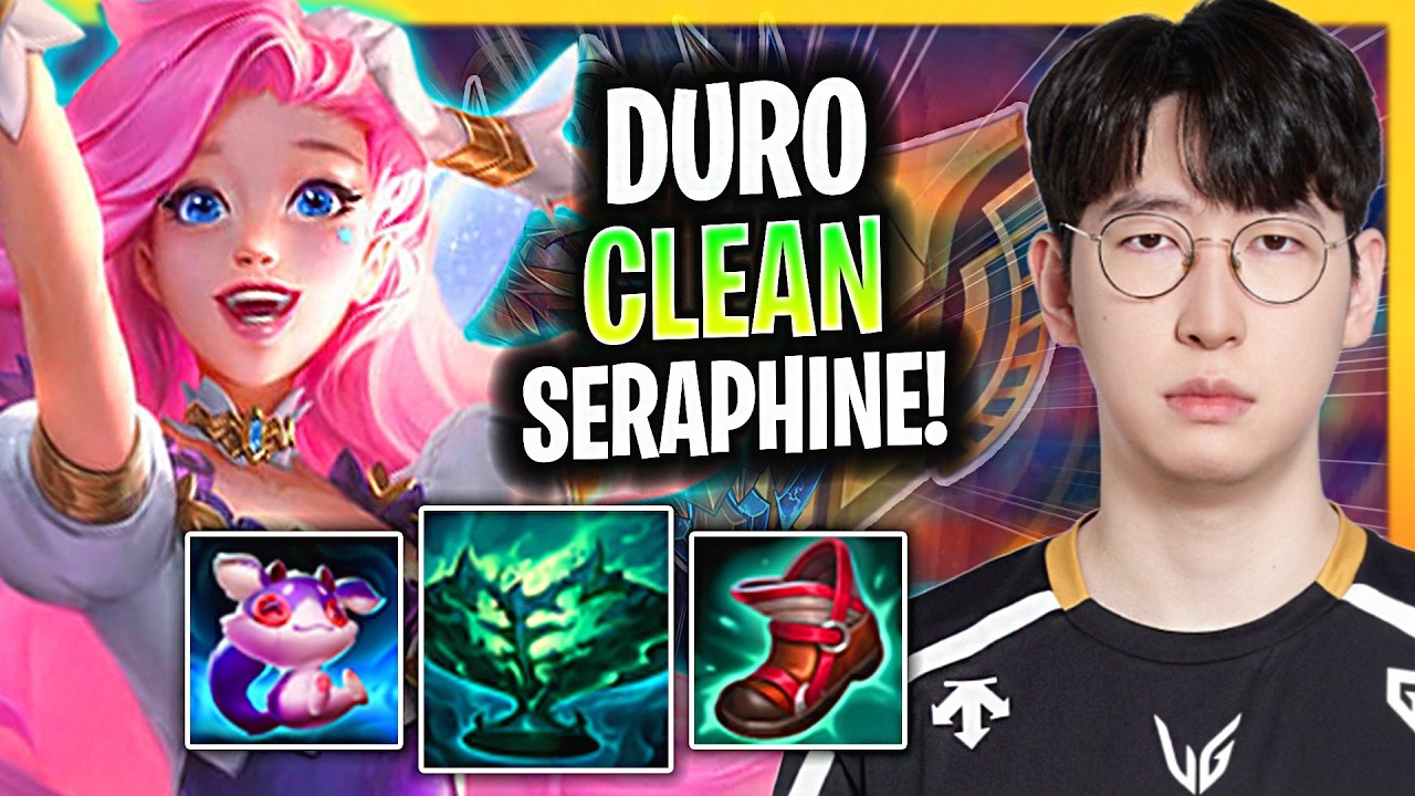 GEN DURO SERAPHINE SUPPORT IN KR CHALLENGER! | GEN Duro Seraphine SUPPORT High Elo Patch 26.4