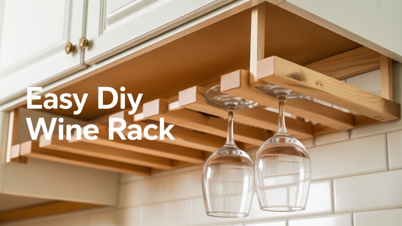 The BIG Mistake You're Making with Your Wine Glass Rack