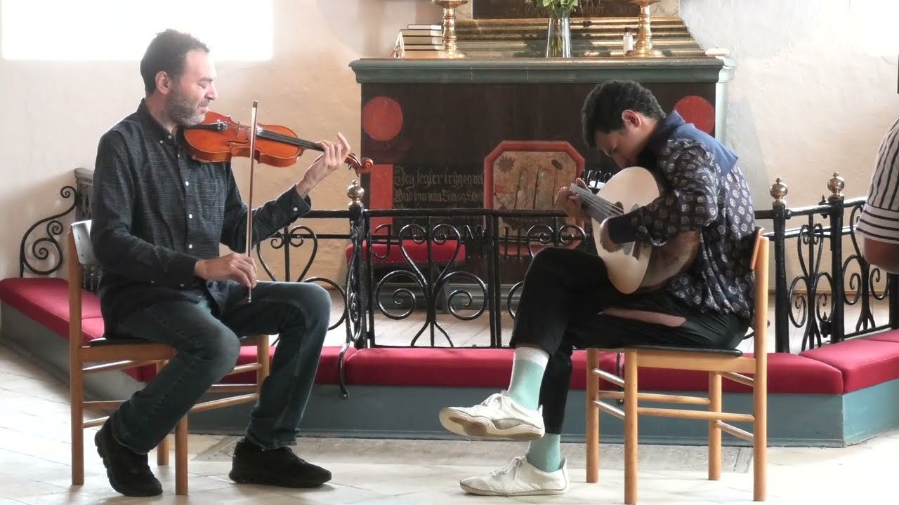 Aly Eissa & Ayman Asfour Duo live at Sønderho Kirke, Fanø Free Folk Festival FFFF 20240726