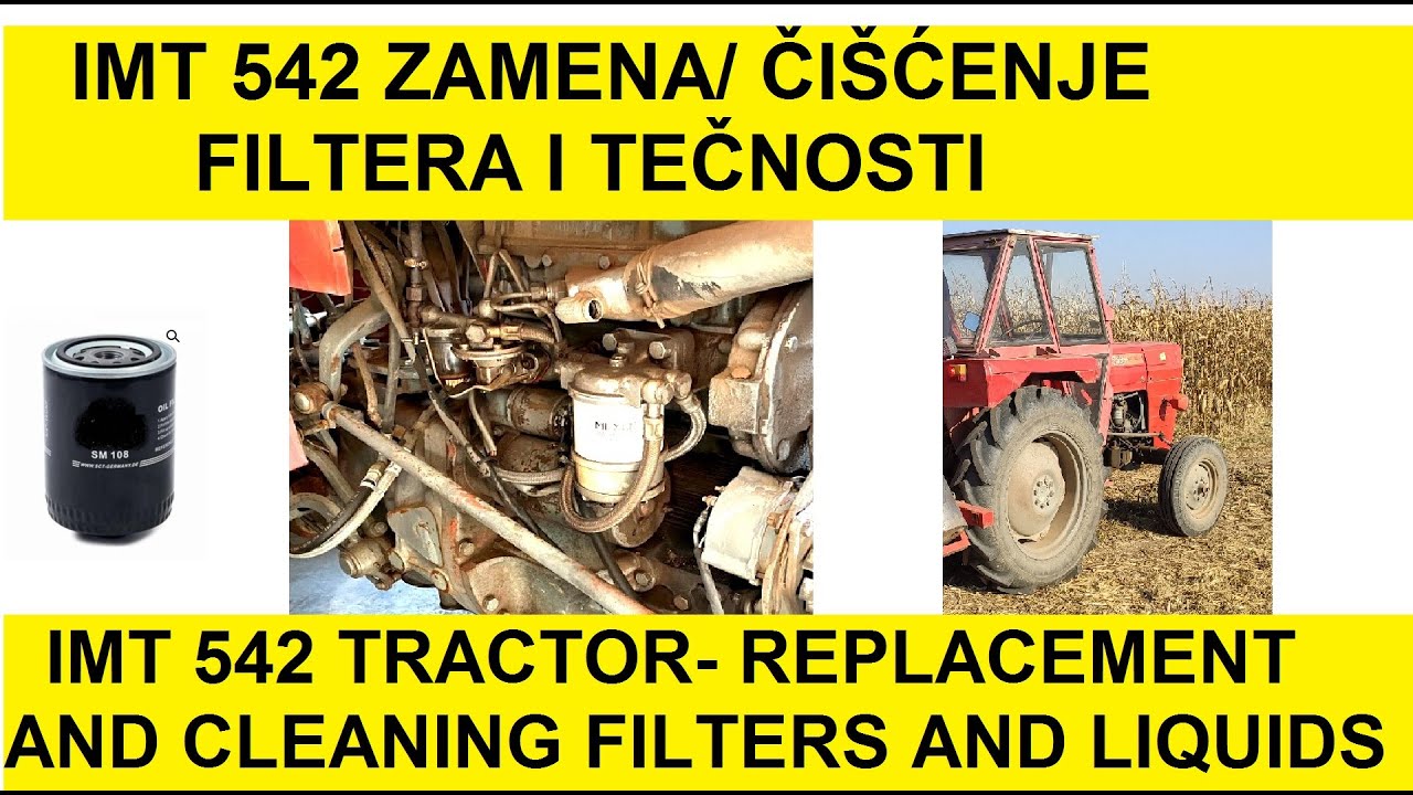 IMT 542 servis // IMT 542 tractor service
