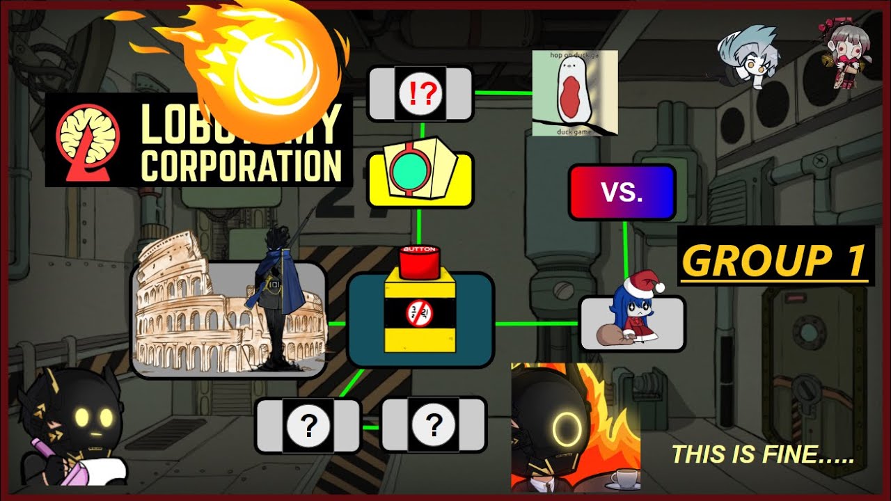 I made a Game but the Players are Suffering [Game 1] LOBOTOMY CORPORATION v1.0