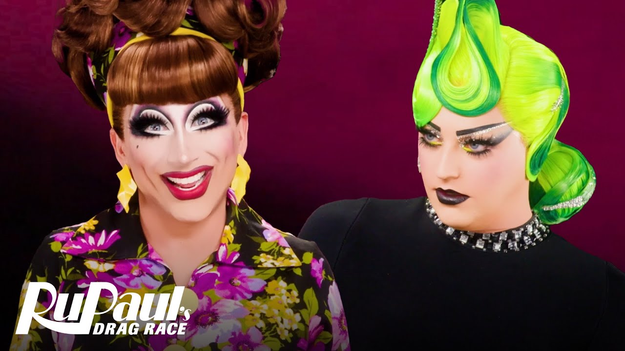 The Pit Stop S15 E12 🏁 | Bianca Del Rio & Laganja Estranja Reunite! | RuPaul’s Drag Race S15