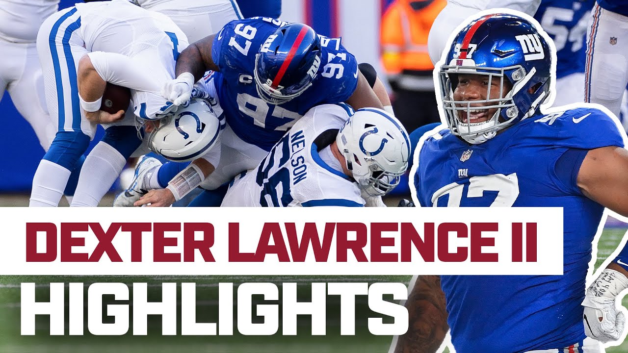 HIGHLIGHTS: Dexter Lawrence's Top Plays from 2023 Season | New York Giants