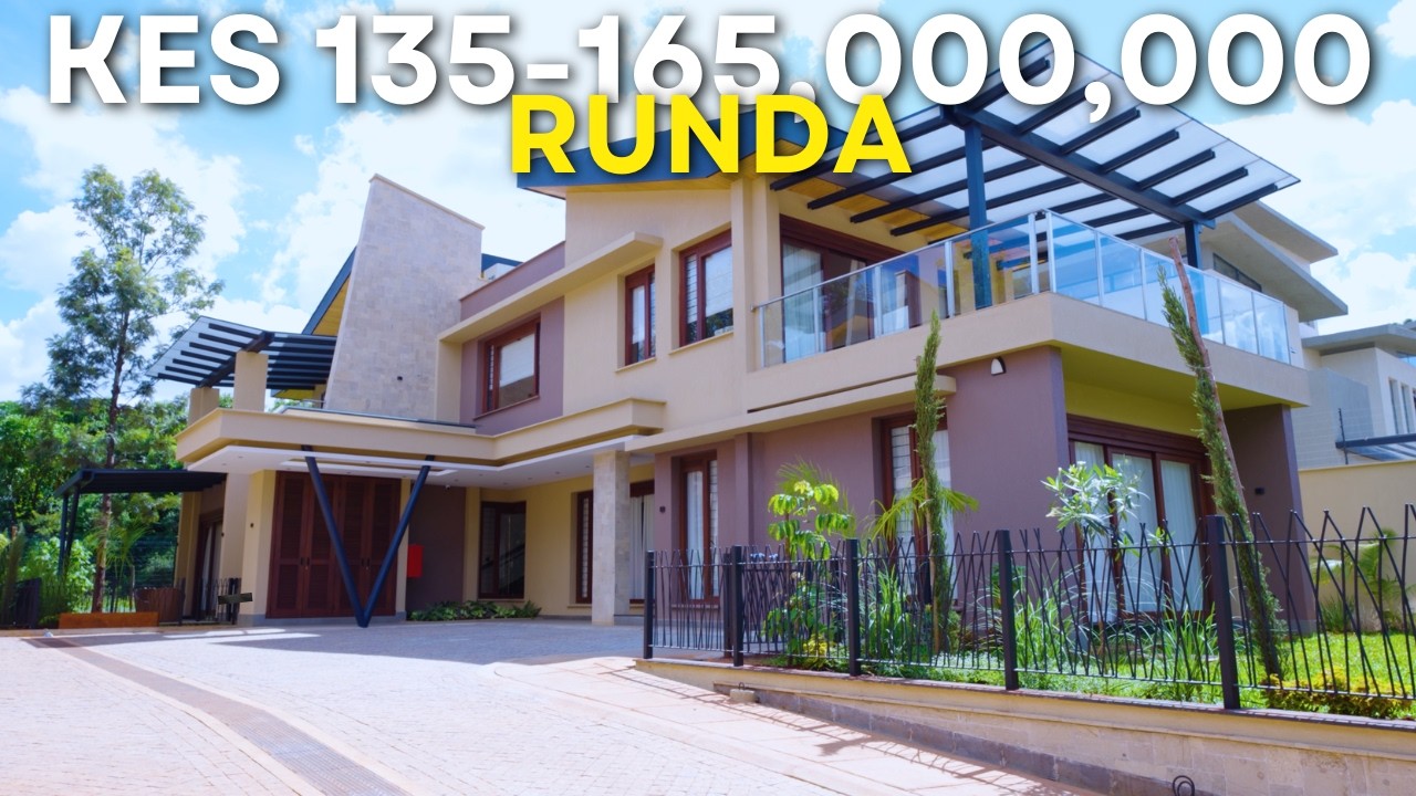 Inside Ksh.135M-Ksh.165M 4 Bedroom Mansion In Runda Nairobi Kenya