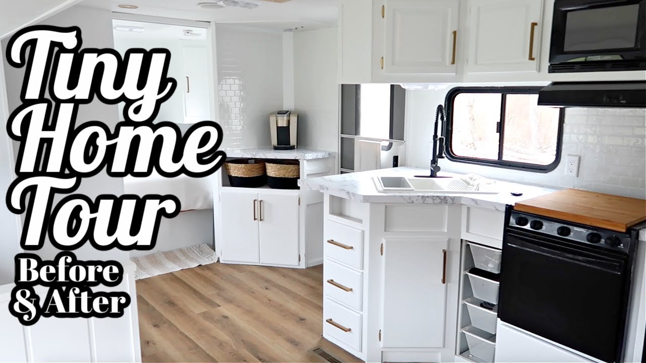 TINY HOME TOUR BOHO MODERN FARMHOUSE