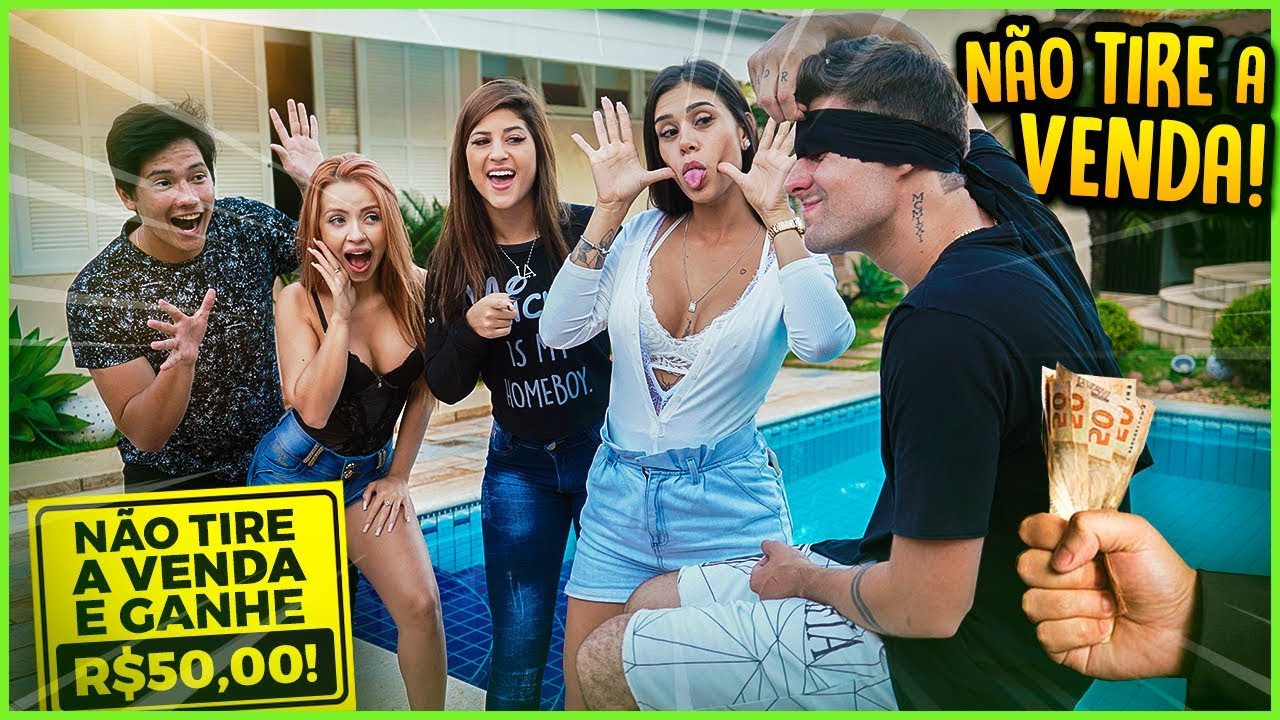 QUEM FIZER EU TIRAR A VENDA GANHA 50 R$!!! ( TESTE DE CONFIANÇA ) [ REZENDE EVIL ]