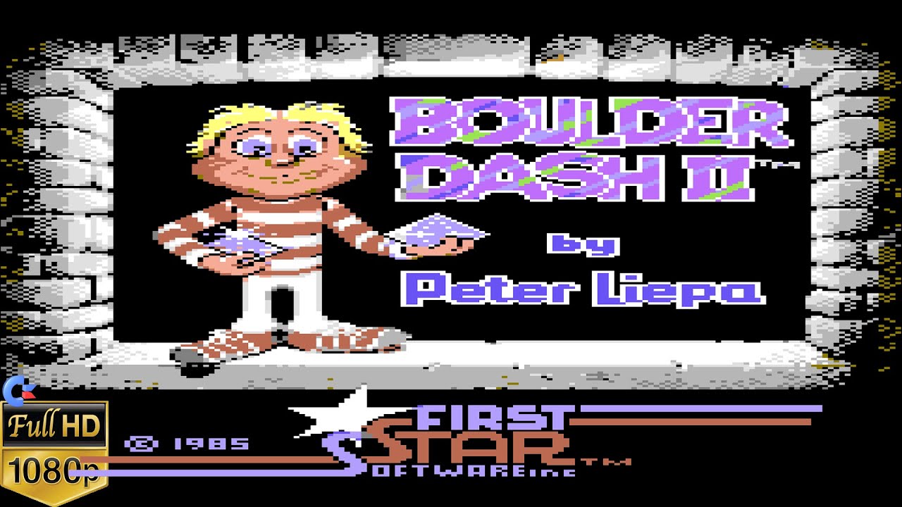 Boulder Dash II - Rockford's Revenge - C64 Walkthrough