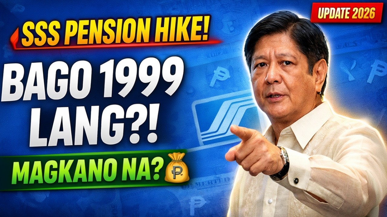 SSS Pension Increase para sa Members na Nagtrabaho Bago 1999! Check Your New Amount