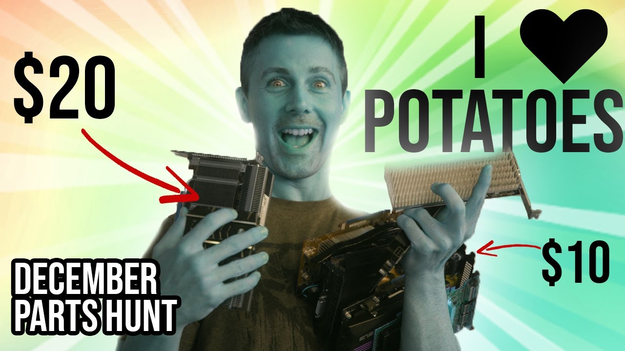 Buying CHEAP (Underrated?) GPUs - December's 2020 USED PC Parts Hunt