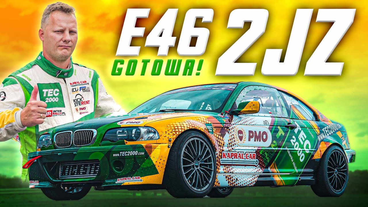 Moje BMW do driftu - GOTOWE! | HAMOWNIA | OKLEJANIE | pierwsze ŁUPANIE | - BMW E46 2JZ Kickstera #5