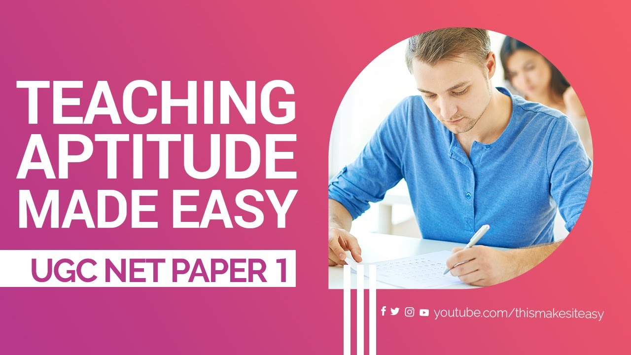 Teaching Aptitude Paper 1 UGC NET 2020 | Get Full Mark